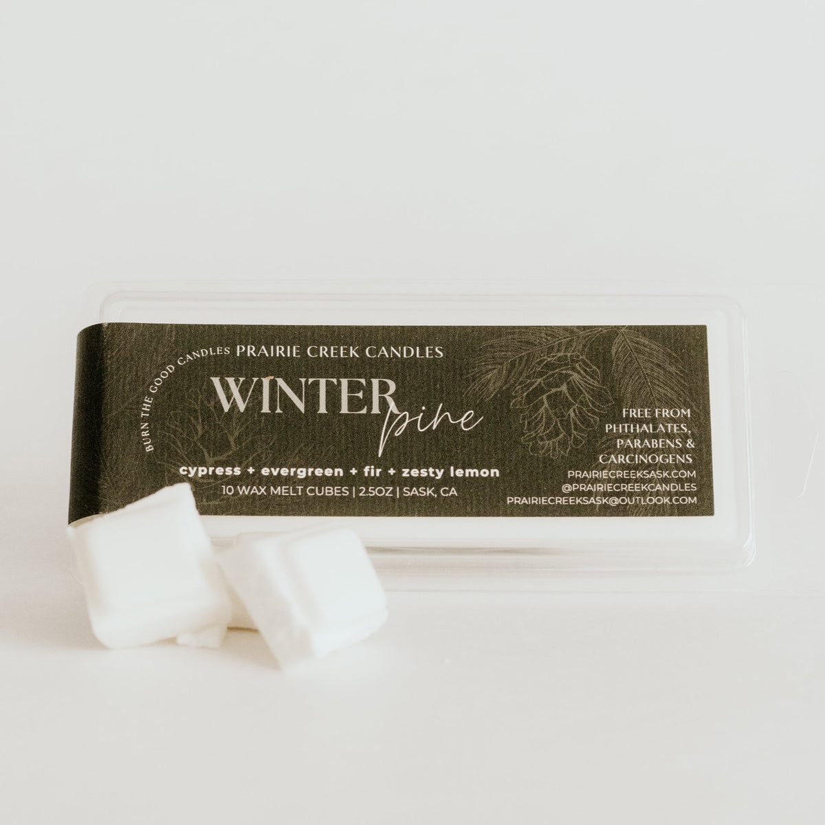 Winter Pine wax melts – AM & Co.